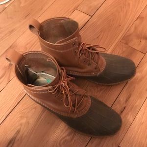 LL Bean - Bean boots size 10. Insulated